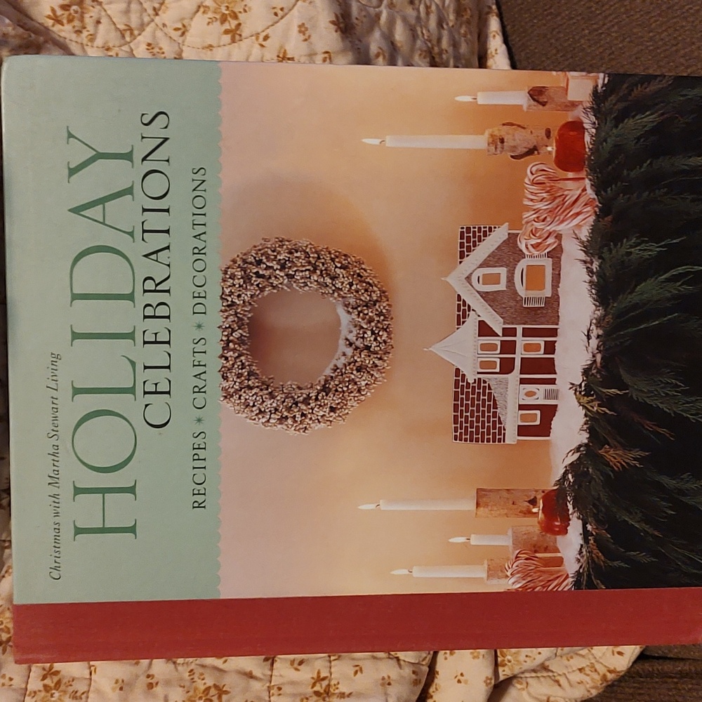 Martha Stewart living Holiday Celebrations. Hard cover